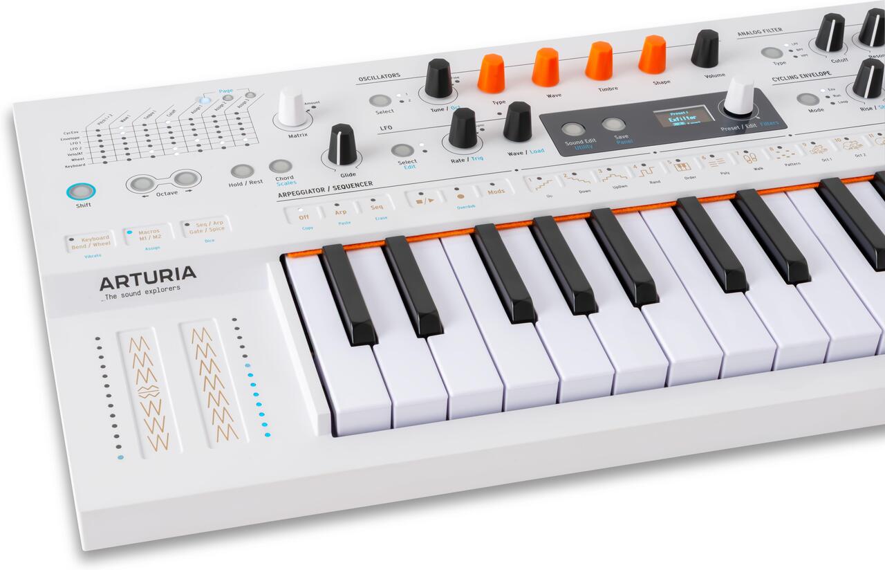 ARTURIA MiniFreak 美品・アクティベート可 Arturia MiniFreak Hybrid Synthesizer - andertons-cas